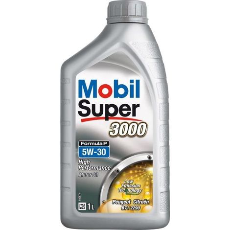 MOBIL Oil-Additive SUPER 3000 Formula-P - Synthetic / 5W30 / 1L