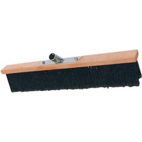 6 x SPAZZOLONE INDUSTRIALE LEGNO FIBRE PVC DA 60 CM