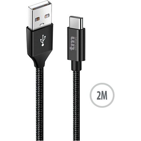 CONEXION USB A TIPO C 2.4A NYLON 2.0M