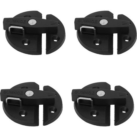 verstärkte Nylon-Bootsschrankriegel 59 mm, runder Drehknopf für Yachttüren, Wohnmobiltüren, Schranktüren und Luken (1/5)