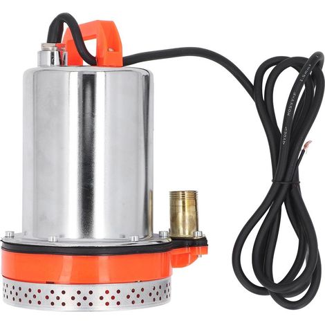 Pompe Submersible solaire 12V, 180W, sortie 1 pouce, 8m d'eau de levage pour l'irrigation du jardin (1/2)