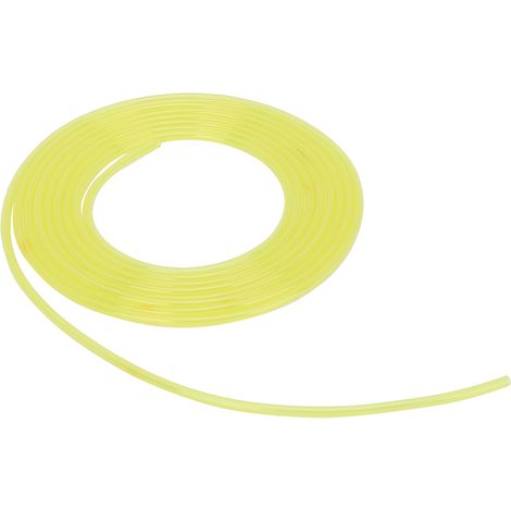 Tuyau d'alimentation jaune de 3 mètres pour carburant, tube d'essence, accessoires pour tondeuse à gazon et débroussailleuse (23,5 mm) (1/5)