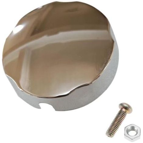 Boutons Rotatifs pour Baignoire, Accessoires de Vidange, Poignée Rotative, Cache-Trop-Plein, Chrome, Plastique (1/5)