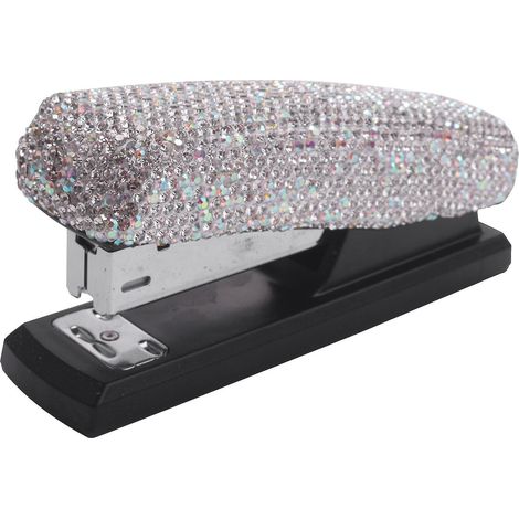 Agrafeuse scintillante faite main, idéale pour le bureau, l'école ou la maison. (1/5)