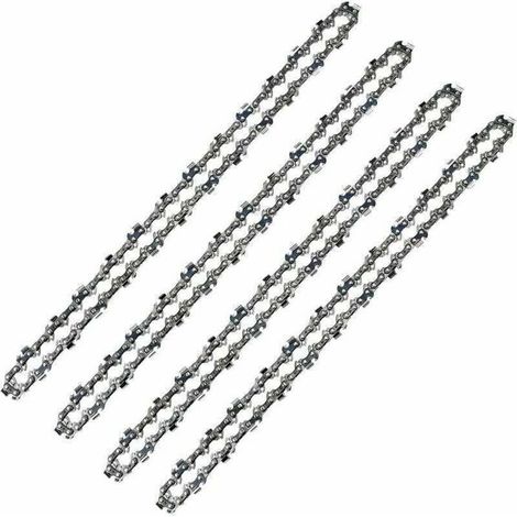 Chaîne de tronçonneuse 52 maillons Pas 3/8" LP Jauge 0,50" (1,3 mm) Paquet de 4 (1/5)