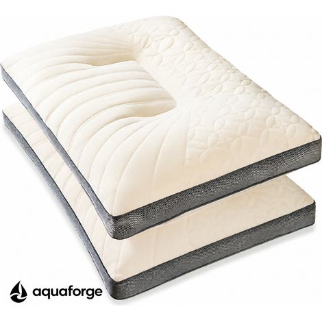 Almofada Cervical Ergonómica Látex Hipoalergénica Respirável 48 x 74 cm (1/5)