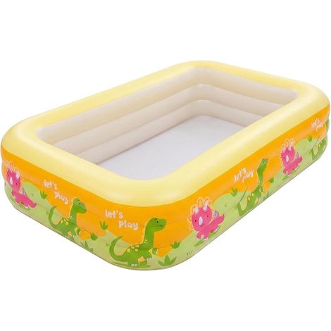Piscine gonflable Baignoire portable antidérapante pour jeux d'eau Piscine gonflable pour enfants et adultes Pour la maison, le jardin, la plage en été 120 x 90 x 42 cm