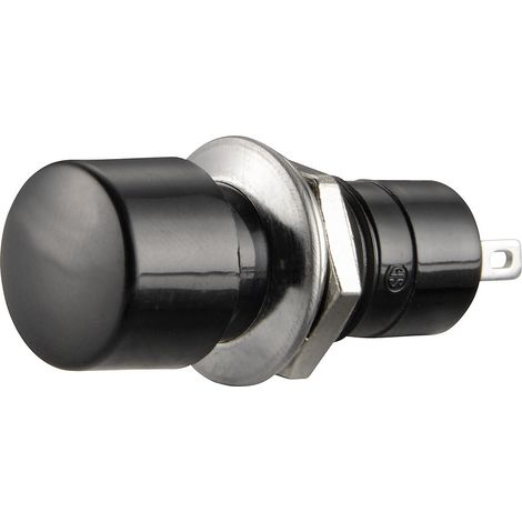TRU COMPONENTS 1587703 TC-R13-40B-05BK Druckschalter 250 V/AC 1.5 A 1 x Aus/Ein rastend    1 St.