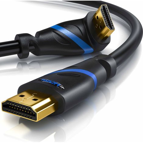 Primewire 8K Premium HDMI Ultra High Speed Kabel 2.1 90° gewinkelt, 7680 x 4320 @ 120 Hz mit DSC - 0,5m (1/5)