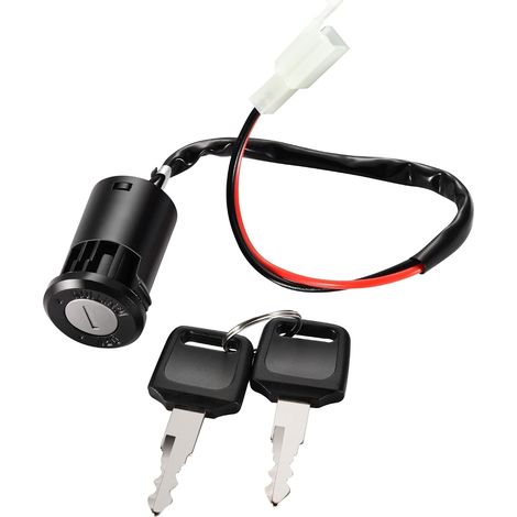 Replacement 2-wire ignition key for 50cc 70cc 90cc 110cc 125cc 150cc 200cc 250cc Electric Scooter Go Kart ATV 4-wheel Quad (1/5)
