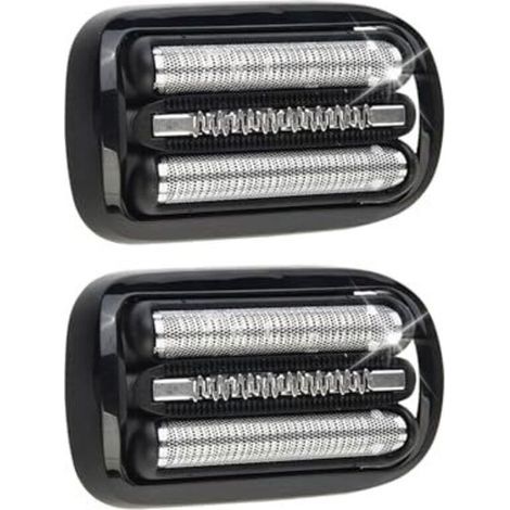Tête de rasoir de rechange 53B pour séries 5/6, compatible avec les rasoirs Braun séries 5/6, lames 5020CS, 5018S, 5035S, 5049CS, 5050CS, 6020S, 6040CS, 6075CC, 6072CC, 6090CC, lot de 2 (1/5)