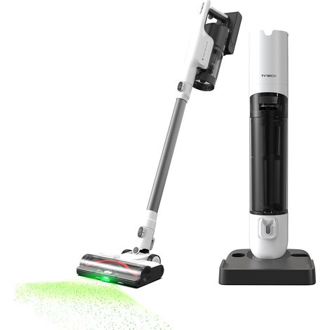 Tineco PURE ONE Station 5 Plus Aspirapolvere Senza Fili con Base di Raccolta Automatica da 2,5L, Pulizia Automatica Completa, Potenza di Aspirazione da 175W, Adatto per Pavimenti Duri e Moquette. (1/3)