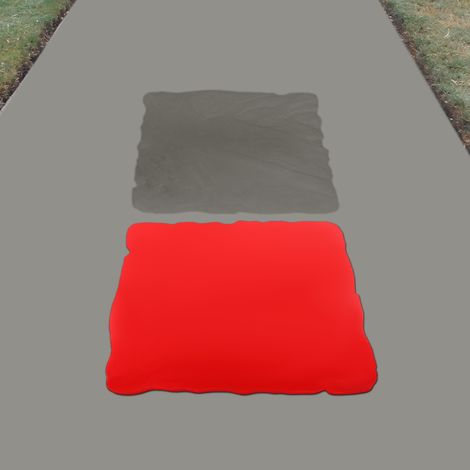Beton-nahtlose Prägewalze, Beton-Prägematte, Beton-Prägeform