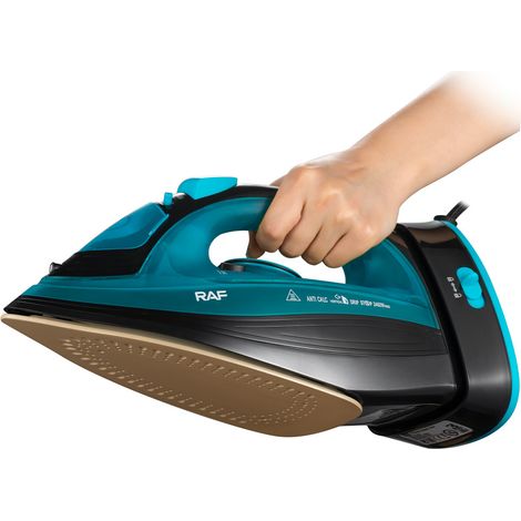 Fer à repasser électrique à main conforme aux normes européennes, fer à repasser vapeur sans fil pour la maison, fer à repasser R.1210 (1/5)