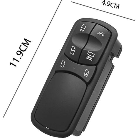 La référence A9438200197 convient aux pièces de camions Mercedes-Benz, notamment aux interrupteurs de commande de lève-vitres électriques et aux interrupteurs de lève-vitres. (1/4)