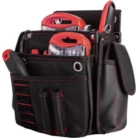Tool bag Fabric tool storage belt, Garden backpack, Multifunction tool bag for electrician (1/5)