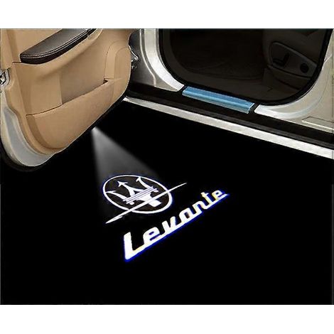 Lot de 2 projecteurs laser ambiants pour porte de voiture, style 1, pour Maserati Ghibli Levante (1/5)