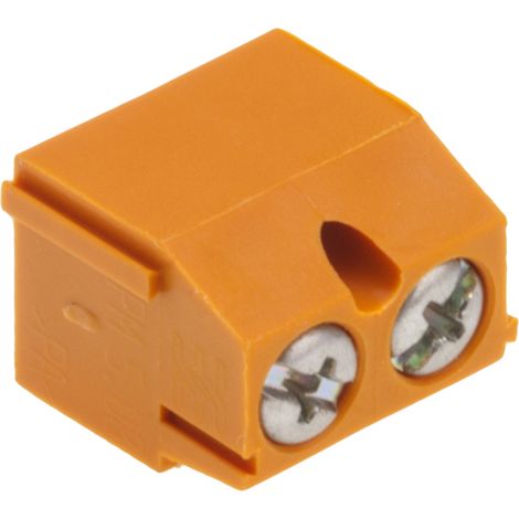 Bornier pour CI Weidmuller 2 contacts 1 rangée(s) pas de 5.08mm série PM 5.08