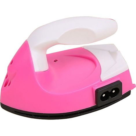 Mini Fer à Repasser Portable pour Enfants - Presse à Chaleur Manuelle DIY avec Boîtier Plastique - Prise EU (1/5)