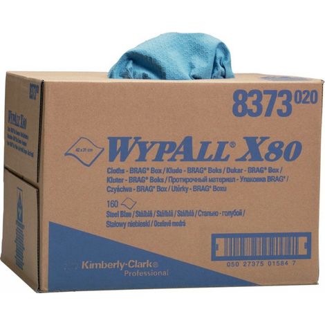 Tovagliolo Di Carta Wypall X80 31X42Cm Blue Box Ha 160Tü. (1/3)