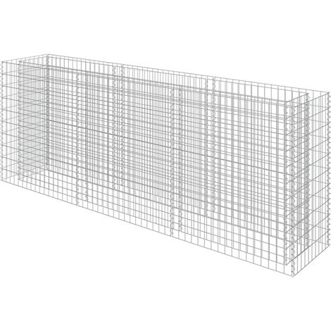 Maison Exclusive - Gabionen-Hochbeet Verzinkter Stahl 270×50×100