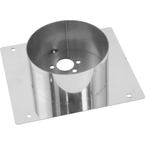 Plaque de montage pour chauffe-diesel, tourelle planaire pour chauffe-diesel, en acier inoxydable 60 mm (1/5)
