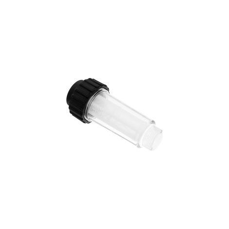 Accessoires pour Machines De Nettoyage Haute Pression Filtre à Eau pour Tuyau D'arrosage Filtre à Sédiments Flexible Filtre à Sédiments pour Tuyau D'arrosage Transparent PP (1/4)