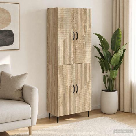 vidaXL Schrankset 2 pcs 66 x 34,5 x 89,5 cm Holzwerkstoff (1/5)