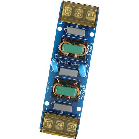 EMI-Hochfrequenz-Zweistufen-Tiefpassfilterplatine für Netzteile (25A) (1/5)