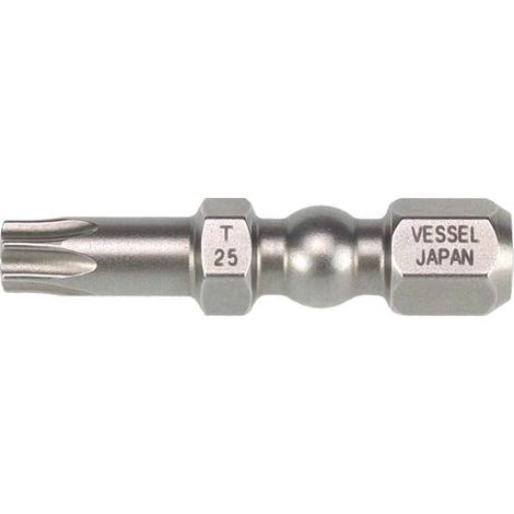 Embout De Vissage Impact Ball 30Mm T25 Boite De 5 Vessel