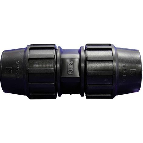 Gleiche Muffe PE Zubehör für Polyethylenrohre Größen von 20mm bis 90mm