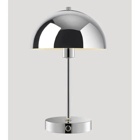 [GEBRAUCHT] B-Ware Mokebo Kabellose Akku Tischlampe Tischleuchte Lampe Der Leuchtturm Chrom Glänzen
