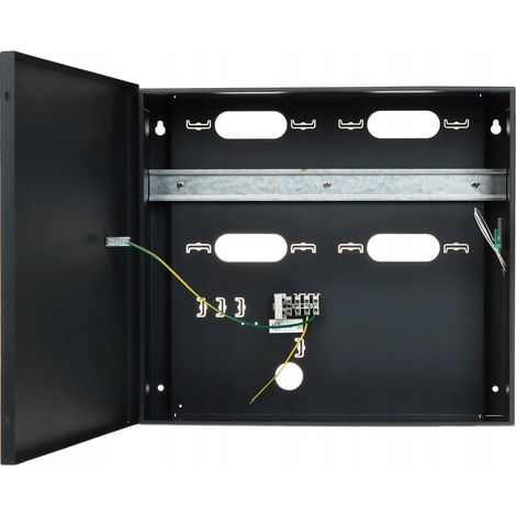 Roger ME-40 caja de acero gris antracita segura