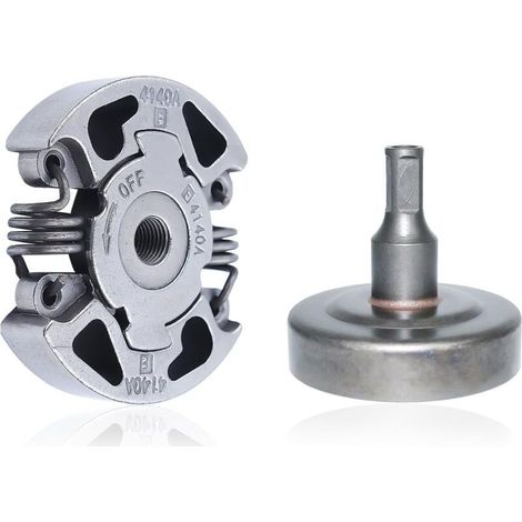 Embrayage et cloche d'embrayag kit pour Stihl FS38 FS40 FS45 FS50 FS55 FS70 et plus séries, Accessoire de débroussailleuse pignon avec tambour embrayage pièces détachées (1/5)