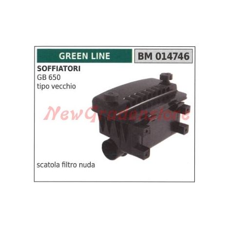 Luftfiltergehäuse GREEN LINE Gebläse GB 650 alter Typ 014746