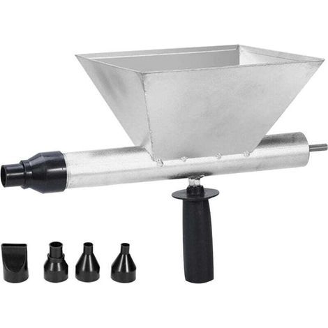 Zementspritzpistole, Wandanstrichwerkzeug, tragbares Zementmörtelspritzgerät, Verfugungsmaschine, Zementverfugungsmaschine aus legiertem Stahl mit 4 Düsen (1/5)