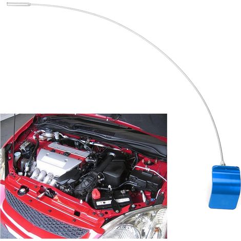 Jauge d'huile moteur modifiée, compatible avec Honda K20 Bleu (1/5)