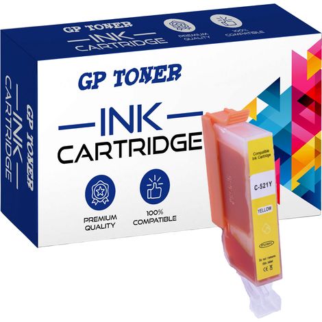 Cartouche d'encre pour Canon C521XL Y GP (1/5)