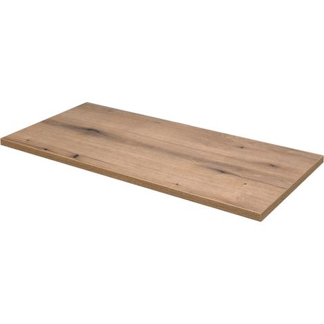 Plan para lavabo ICON 100cm efecto roble Coast Evoke Oak 100x46cm (1/4)