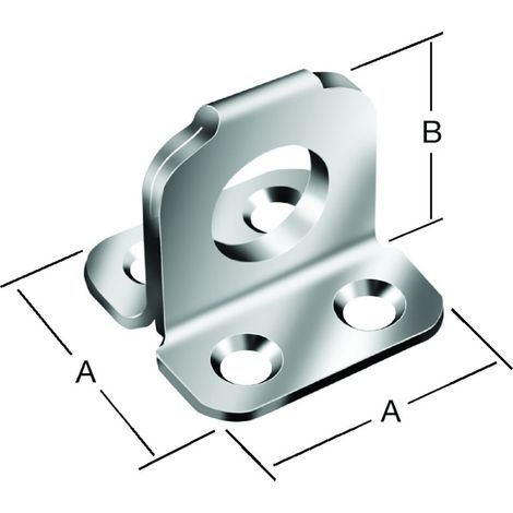 VORMANN senplatte für Überfalle 35x35x31 mm Stahl (1/2)