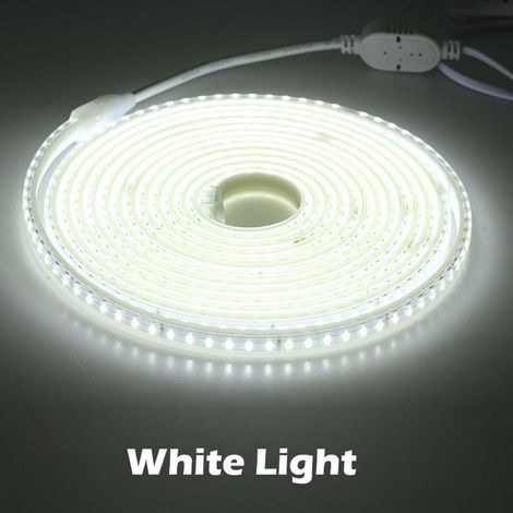 5 m Bande LED 4040, étanche IP65, 120 LED/m, blanc chaud/neutre/froid, 220 V, pour extérieur et décoration murale