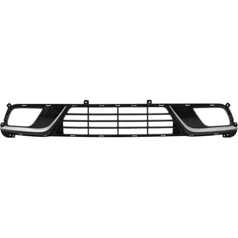 Grille de pare-choc avant centrale inférieure noire Kia Niro 1 phase 1 2016-2019