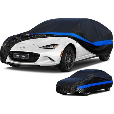Autoabdeckung wasserdicht atmungsaktiv für Coupé bis 420cm, UV- & Wetterschutz (1/5)