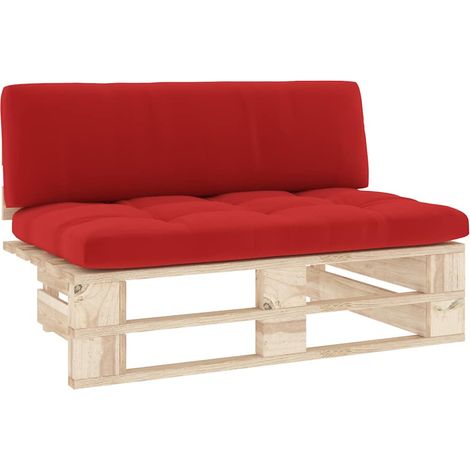 Maison Exclusive - Outdoor-Mittelsofa Paletten Imprägniertes Kief (1/5)