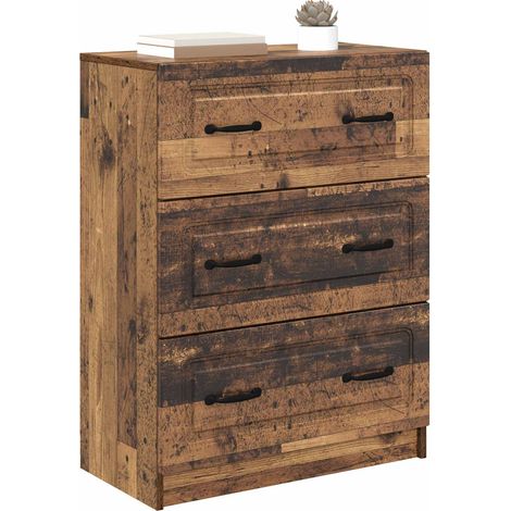 Maison Exclusive - Armoire à tiroirs Bois ancien 66 x 34,5 x 87 cm