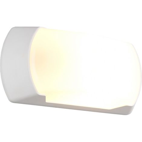 Applique murale extérieure blanche ronde E27 IP65 10W CUMANA RL (1/5)