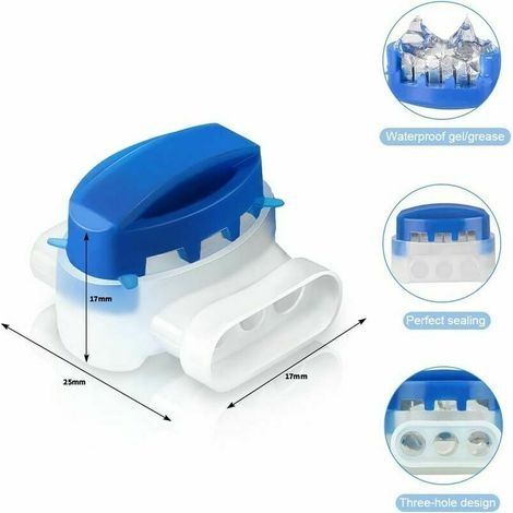 26-teiliges Set aus harzgefüllten Kabelverbindern, Kabelverbinder für Mähroboter, wasserdichte Rasenmäher-Kabelverbinder für Garten und Außenbereich, Mähroboter und Rasenmäher mit Autoantrieb (1/4)