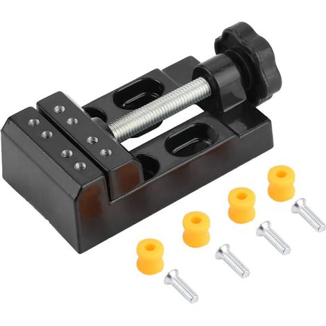 Mini-Tischschraubstock für Schmuck, Walnussholz, Uhrenreparaturen, Zuschneiden, Schnitzen, Bastelarbeiten, Schnitzwerkzeug (1/4)
