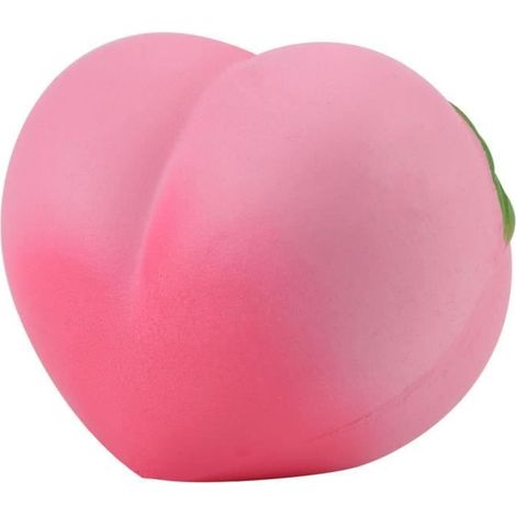 Jouet anti-stress - Garosa - Pêche Squishy - Doux au toucher - Parfum fruité - 10 cm (1/4)
