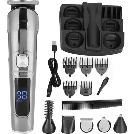 Tondeuse Barbe Homme - Kit de Soins Barbier Électrique Multifonction (1/5)
